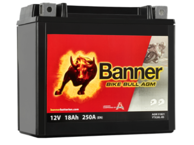 Banner Moto BIKE Bull 51821 AGM